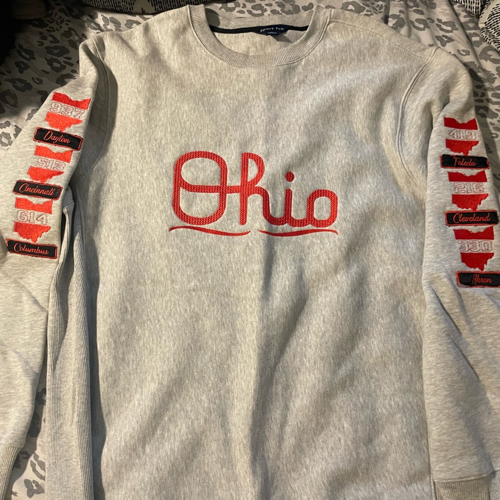 Mens. state of Ohio. pullover sweatshirt. XL